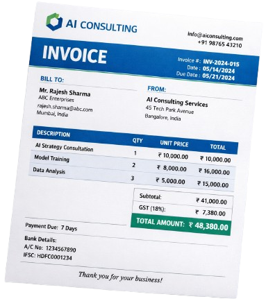 Normal Invoice